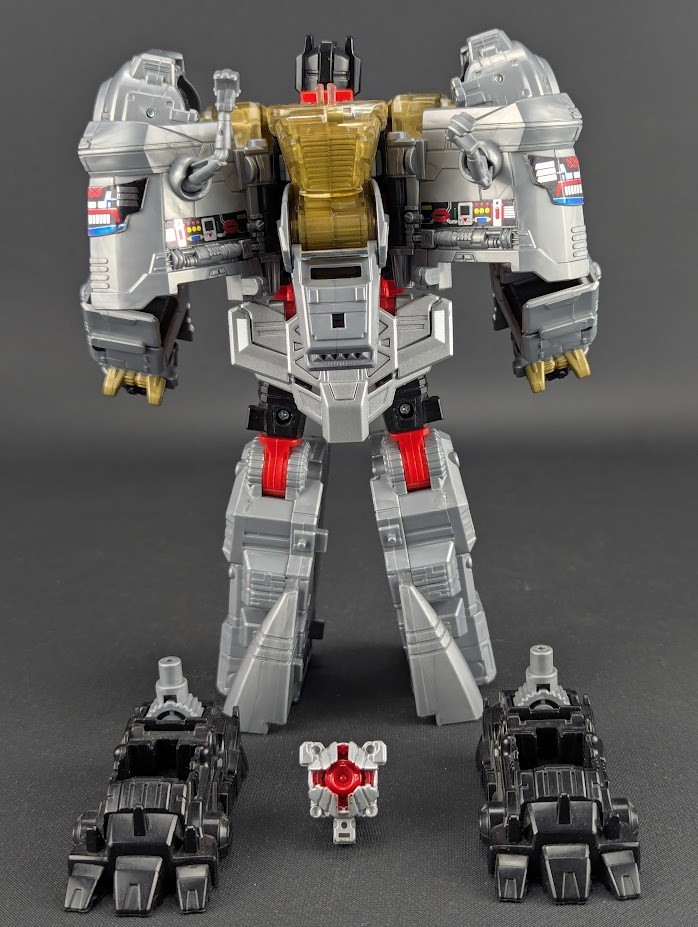 Transformers Power of the Primes Grimlock complete Hasbro POTP Volcanicus
