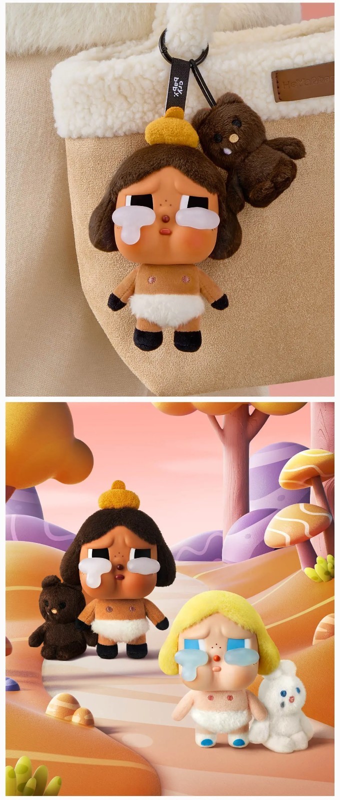 POP MART x Crybaby Crying Again Series Confirmed Figure Dolls Toy Open Box