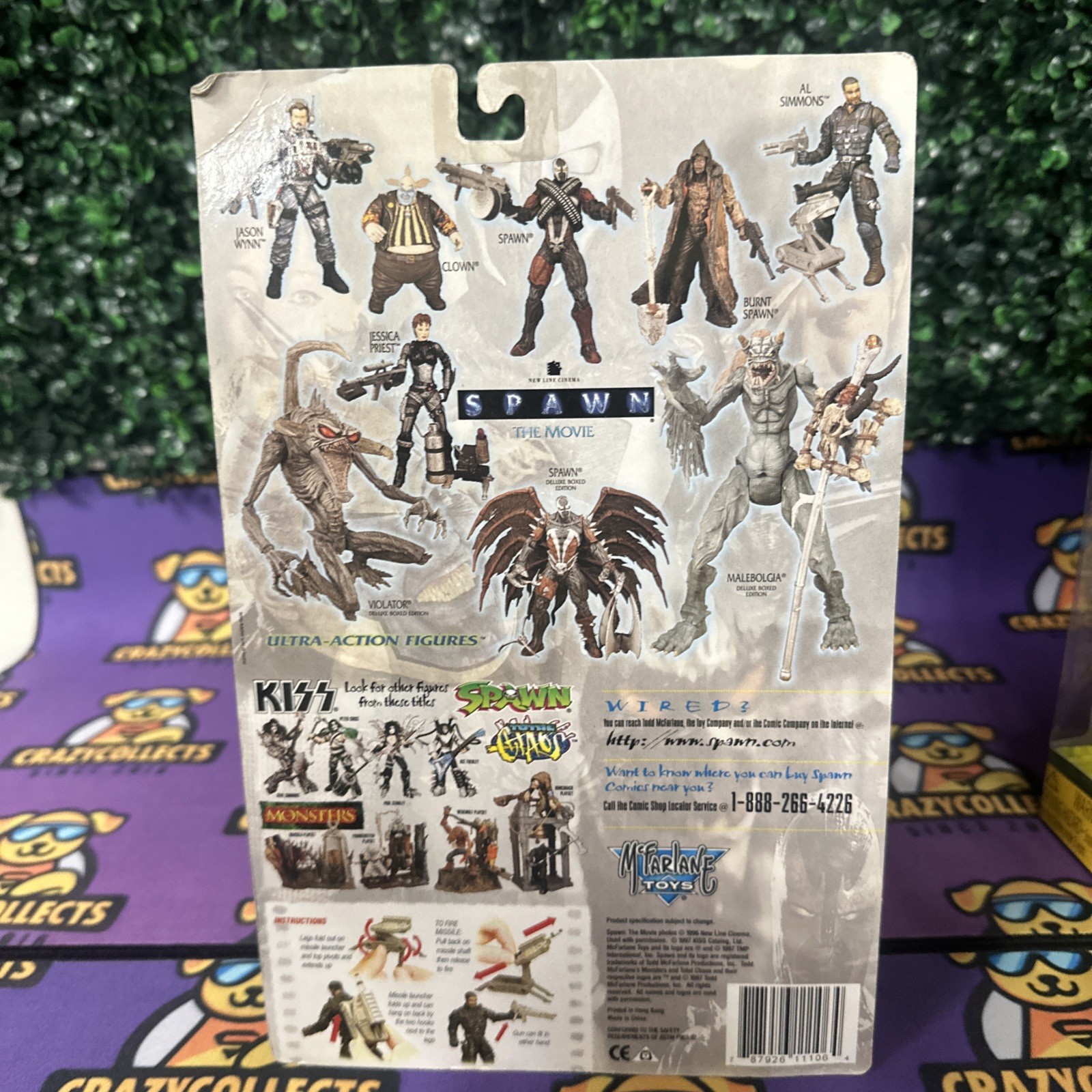 McFarlane Toys 1997 Spawn The Movie Action Figure Al Simmons