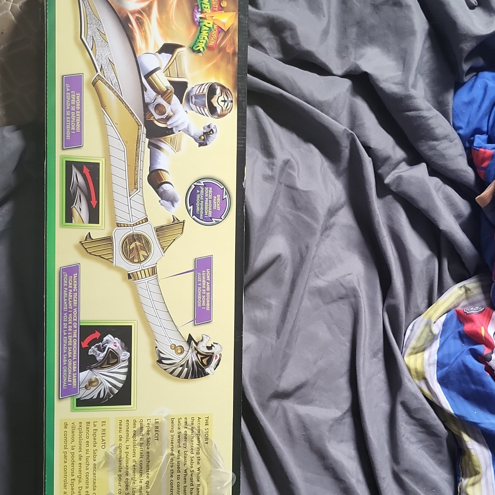 Green Ranger Dagger /White Ranger Saber Unopened
