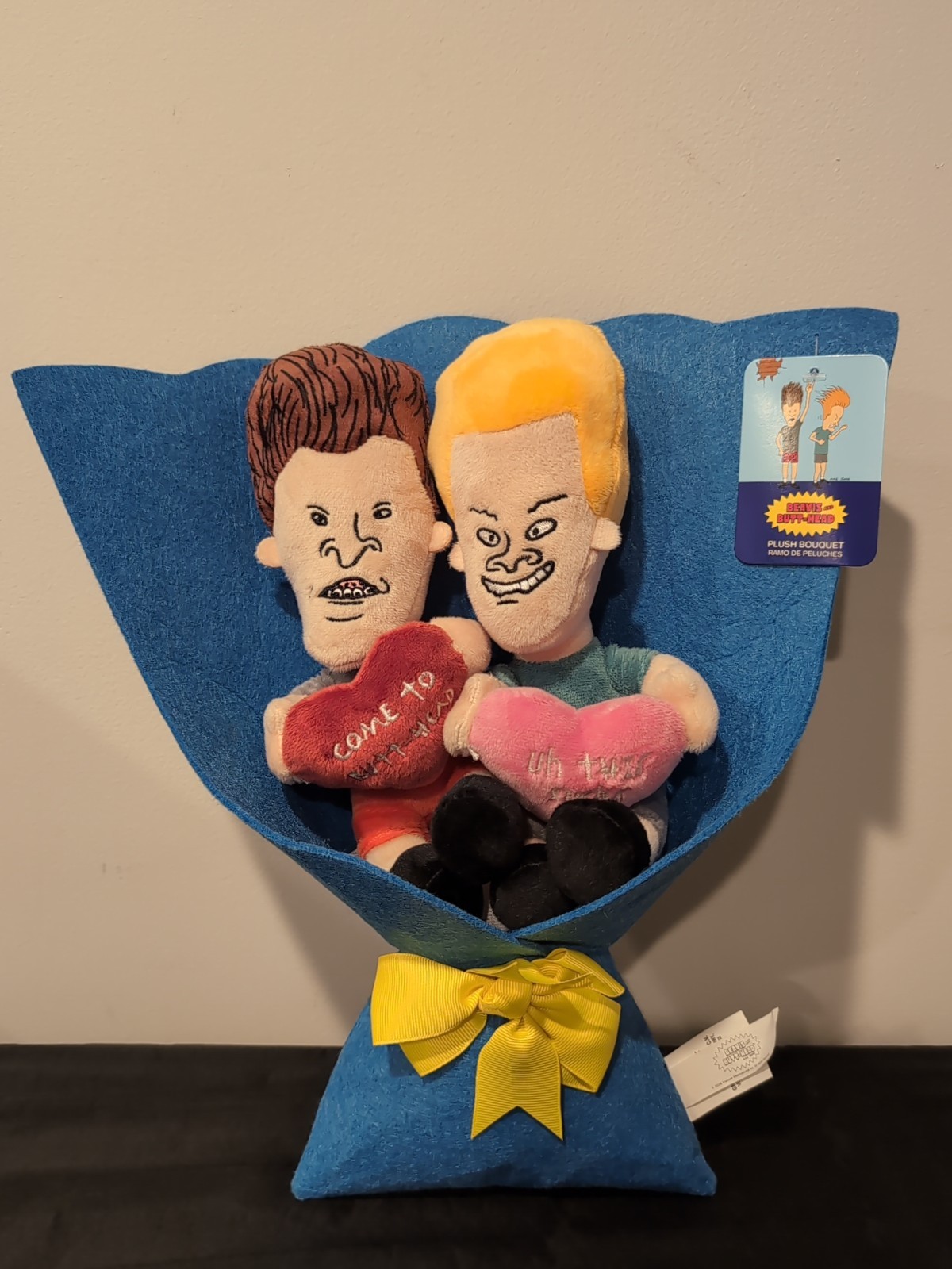 Beavis & Butt-Head 12-Inch Plush Bouquet New Valentines Day MTV New