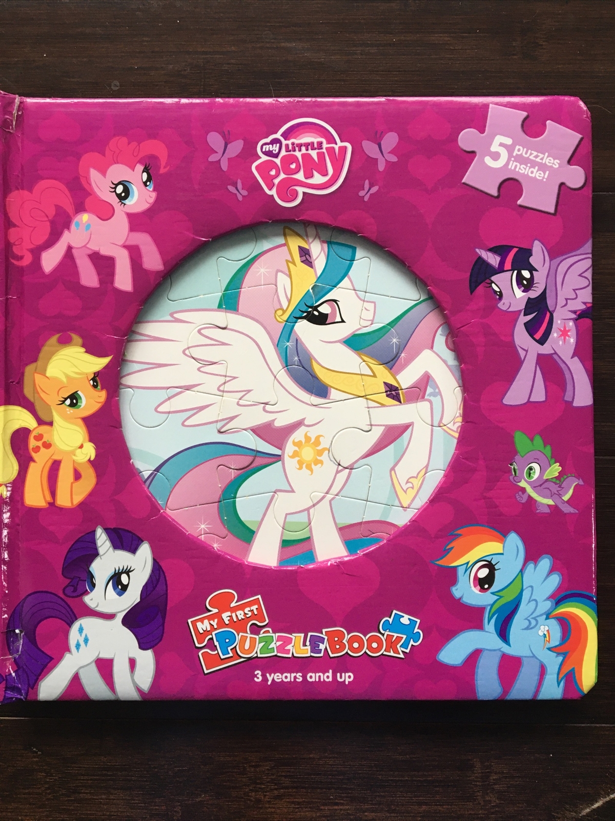 My Little Pony Unicorn My First Puzzle Book 3 Years And Up 5 Puzzles
