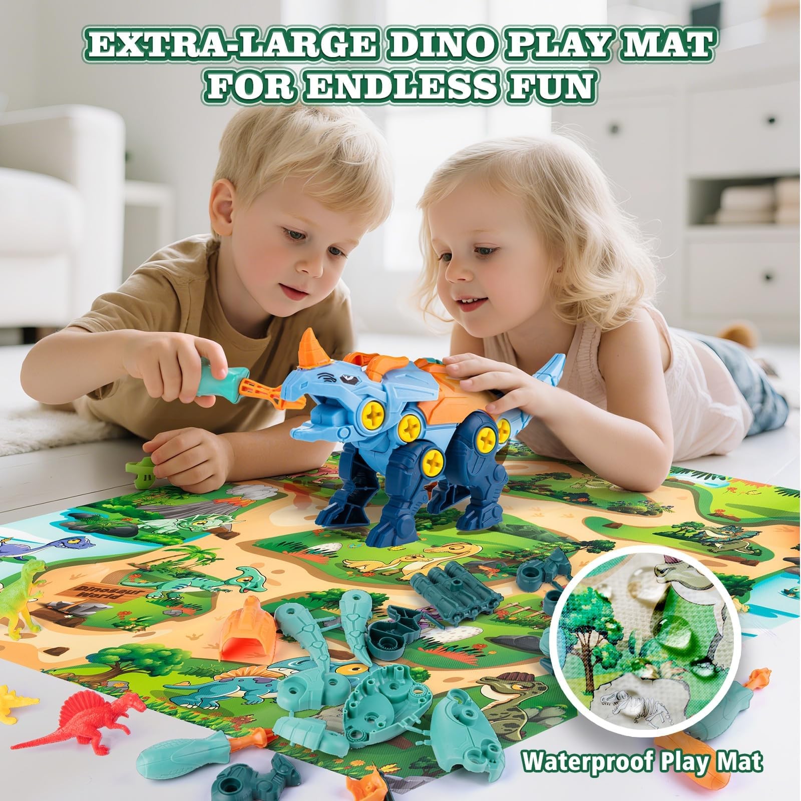 Betlys Dinosaur Toys For 3 4 5 6 7 8 Year Old Boys Take Apart Dinosaur Toys For