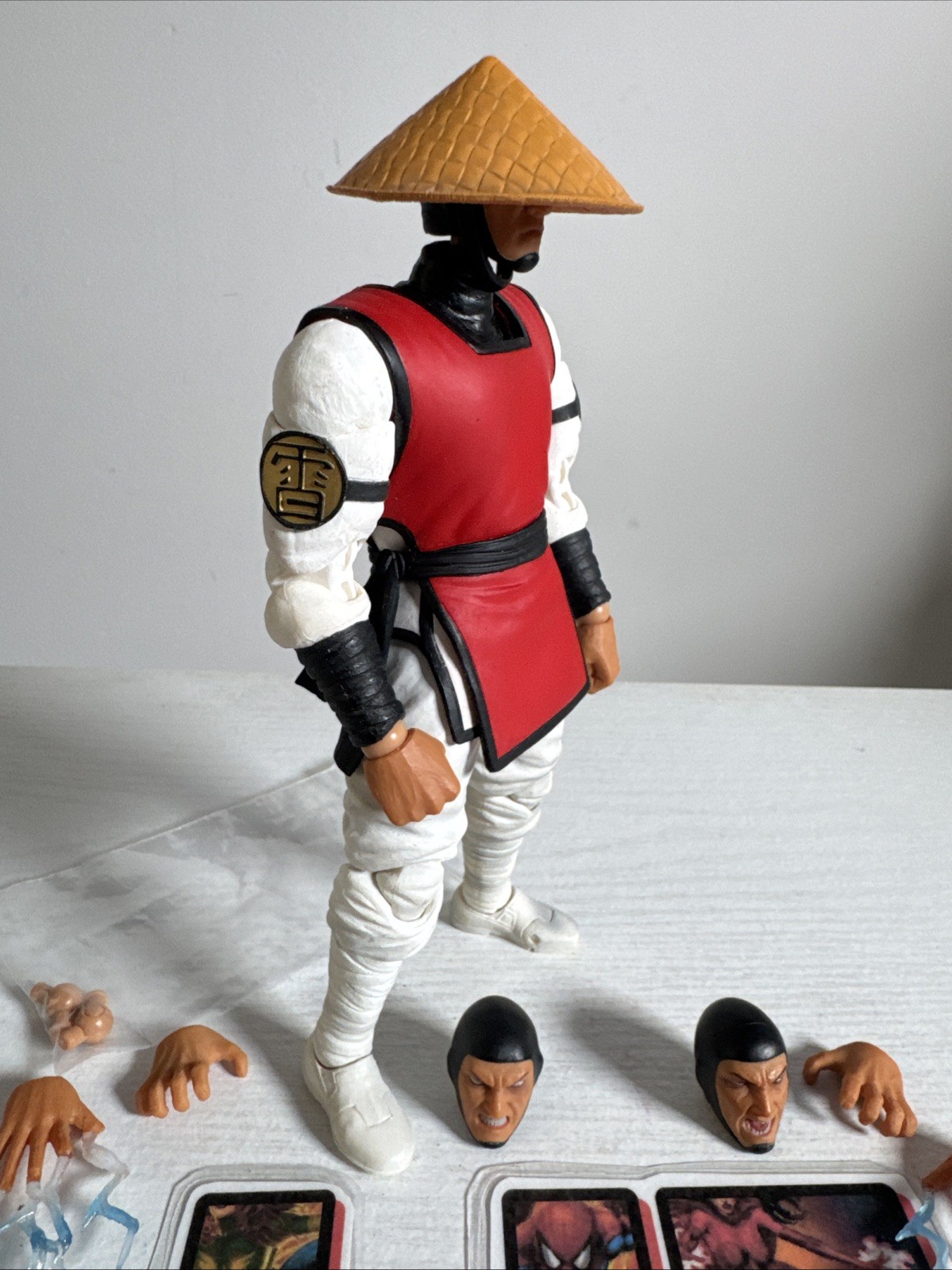 Storm Collectibles Mortal Kombat Raiden 2020 Event Exclusive Red SDCC Complete
