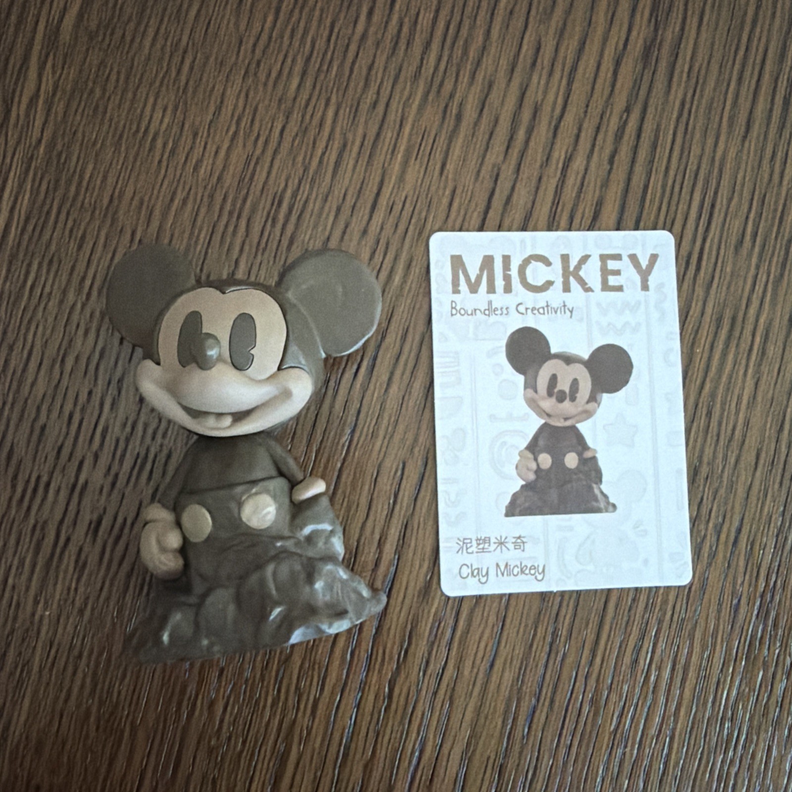 Authentic Pop Mart DISNEY 3.9” MICKEY MOUSE BOUNDLESS CREATIVITY CLAY MICKEY