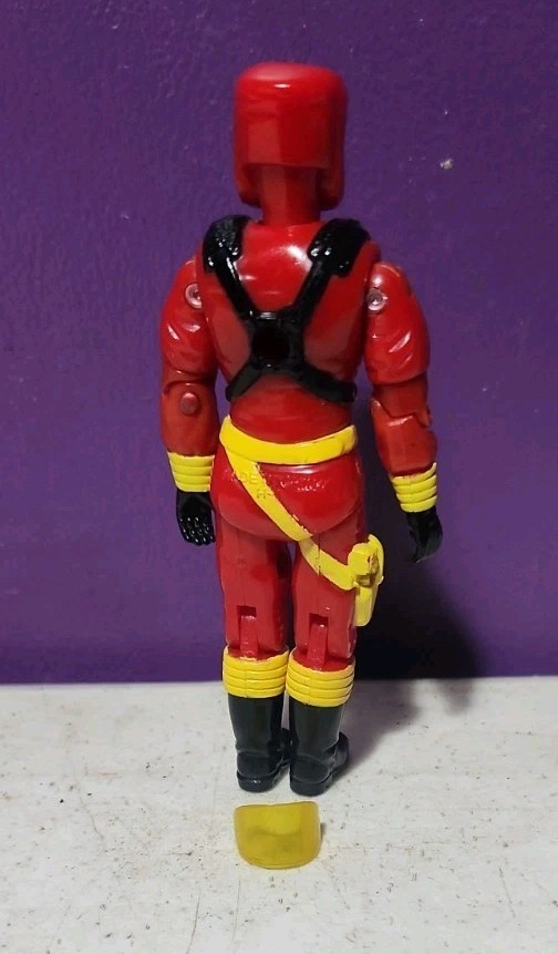 GI Joe Eco Warriors Barbeque BBQ Firefighter v3 1992 w/ Visor