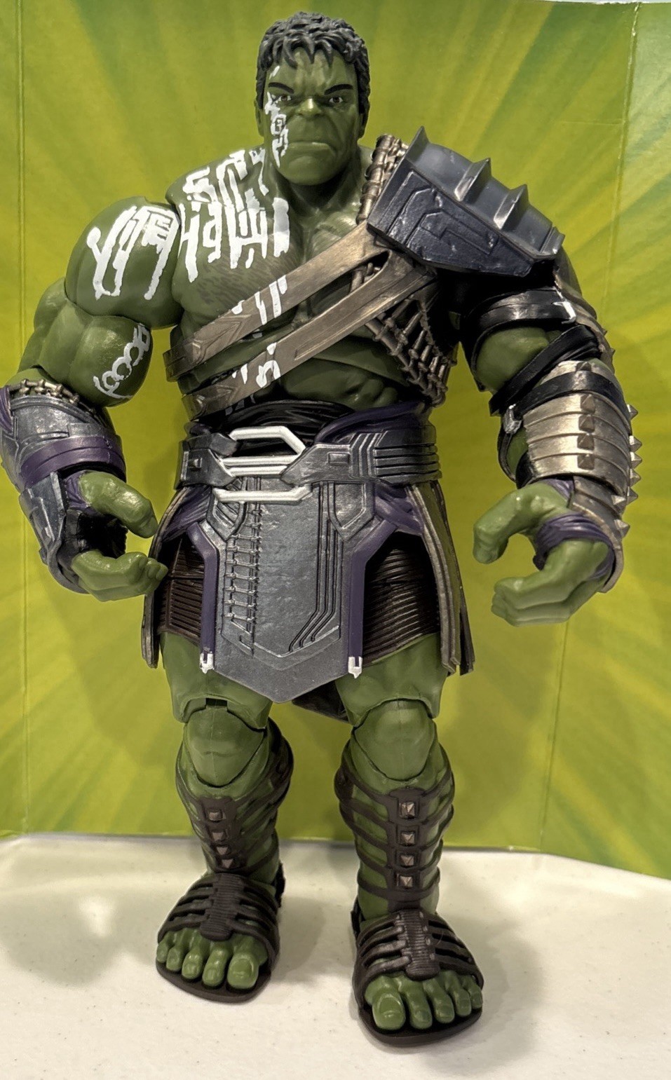 Marvel Legends BAF Build A Figure Gladiator Hulk Only Missing His Helmet