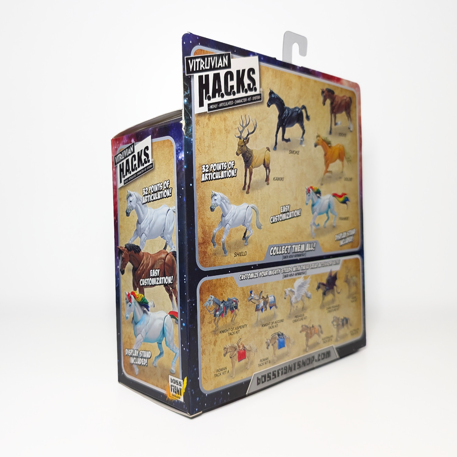 Mighty Steeds Kawiki Elk 1:18 Scale Vitruvian HACKS Compatible Articulated NIB