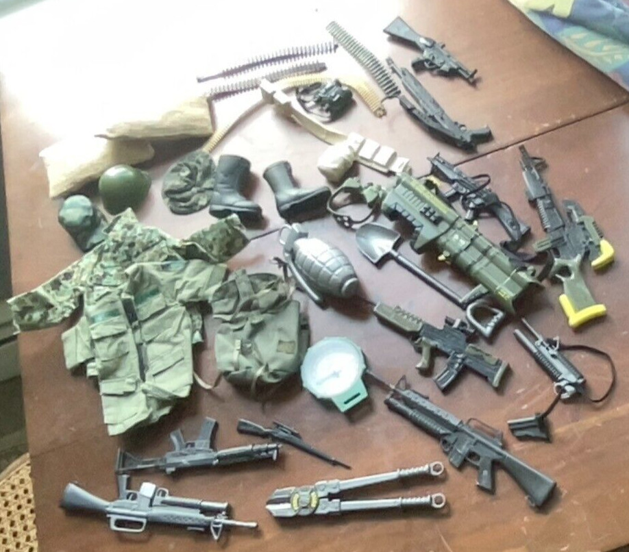 Combat Soldier Accessories. All Different Types for 12″ Combat Soldiers. 31.