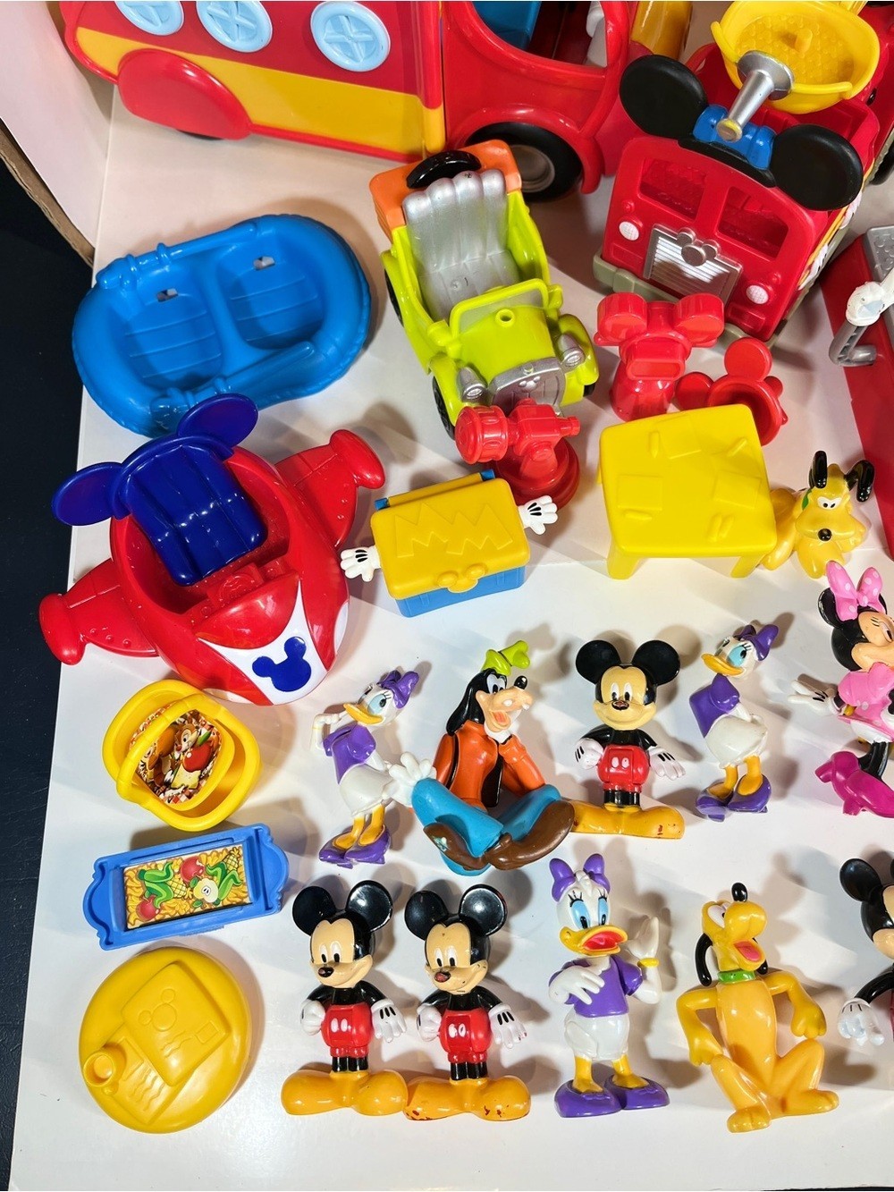 HUGE Mickey Mouse Clubhouse Playset Multiple Set Lot With Toy Chest Figures RV