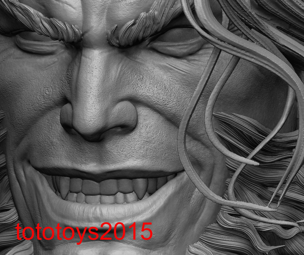 1:6 1:12 1:18 Sabretooth Tiger Head Sculpt For 12″ 6″ 3.75″Action Figure Body