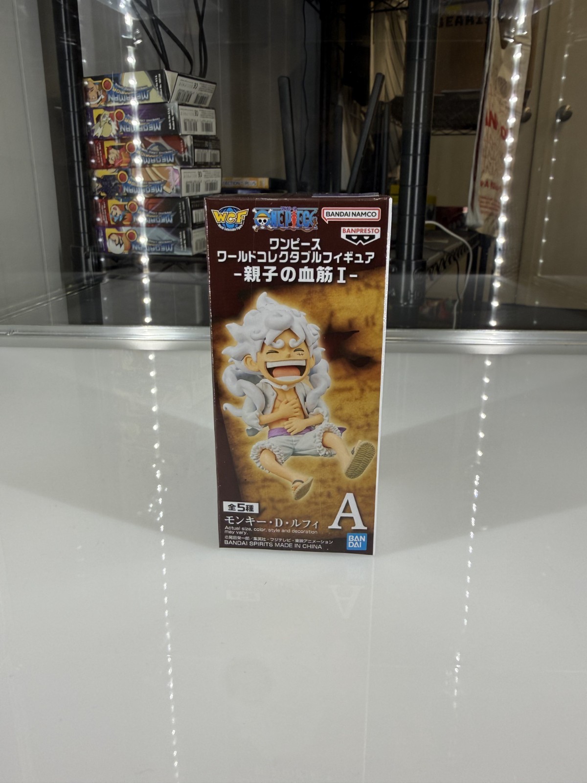 WFC One Piece Figurine Monkey D Luffy Parent-Child Bloodline