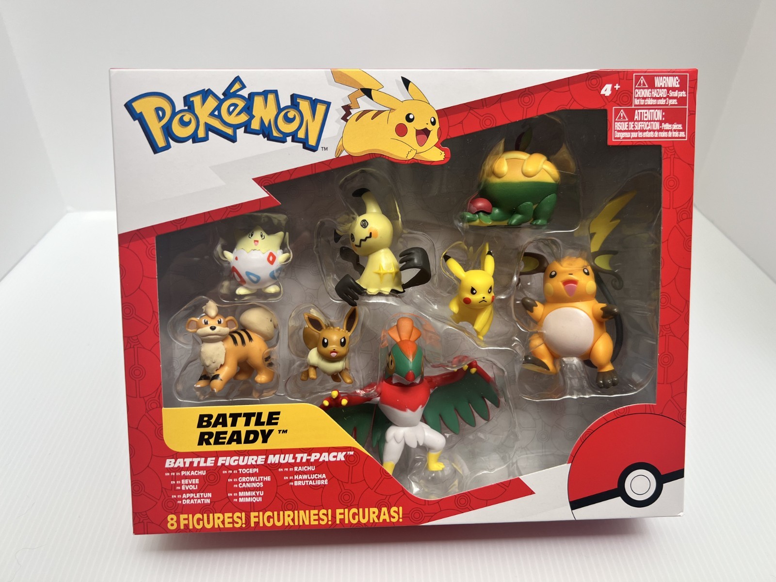 Pokémon Battle Figure Multi-Pack 8 Figures Pikachu Jazwares Brand New Sealed