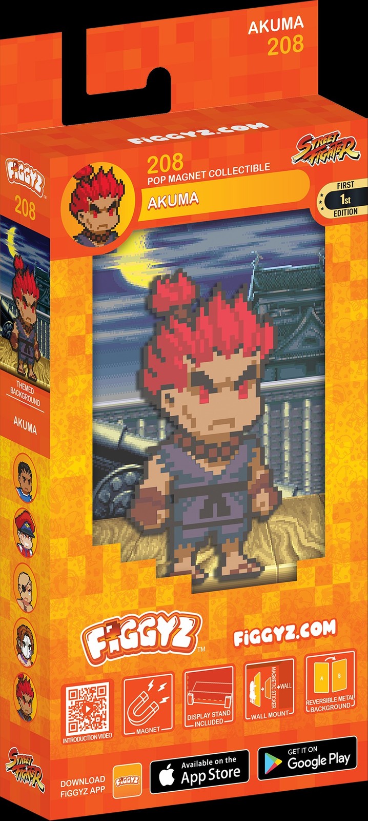 FiGGYZ Pixel Art – Street Fighter: Akuma