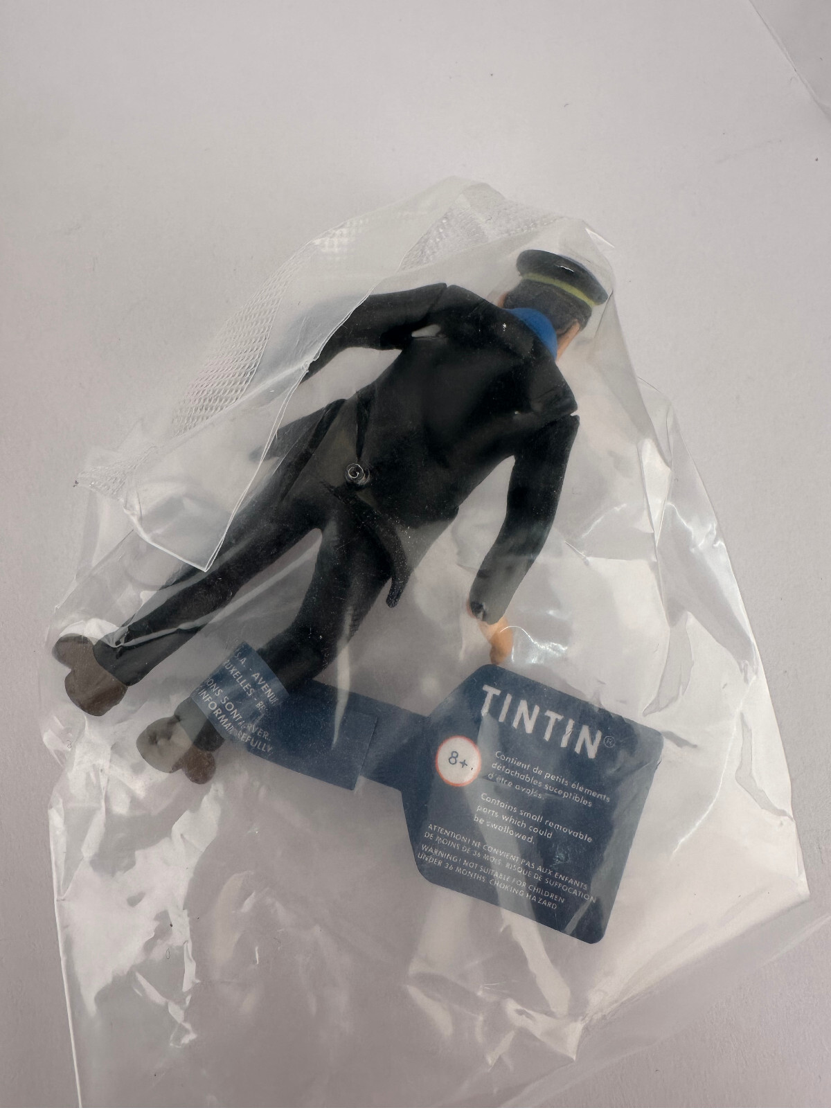Original The Adventures of Tintin Action Figures 6 PCS Set Toy Cake Toppers NEW
