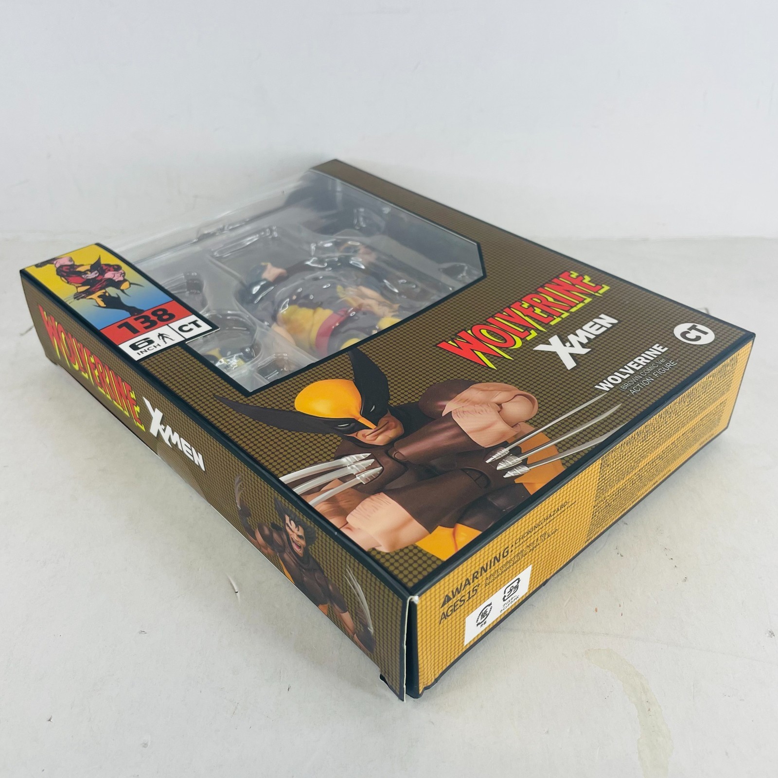 Wolverine X-Men Brown Comic Version w/Accessory 6″ Action Figure CT Toys #138