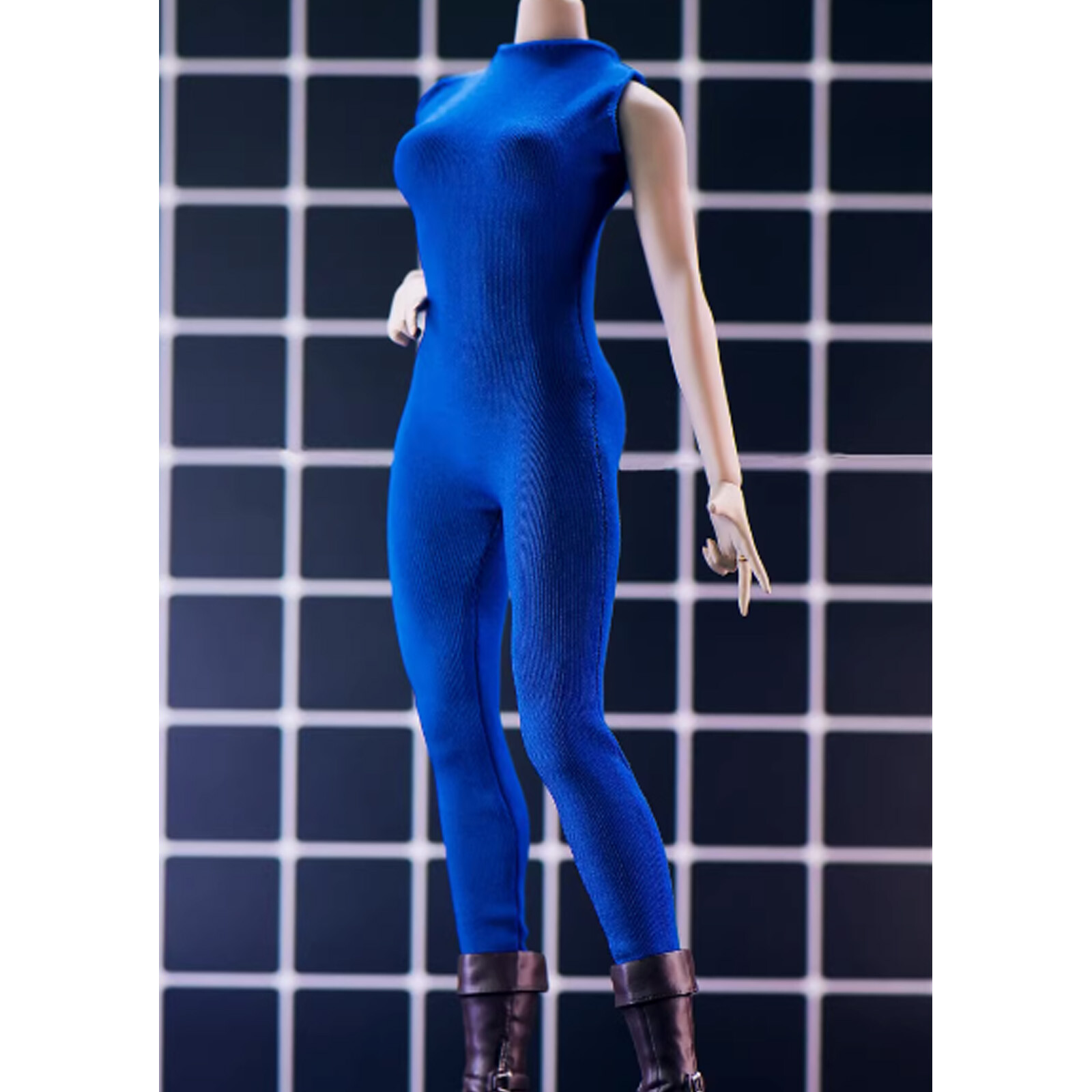 1:6 Sleeveless Bodysuit Clothes For 12″ Female Action Figure Body multicolor