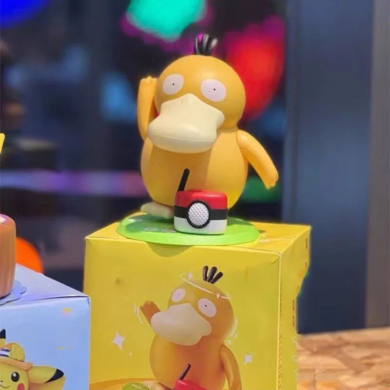 KFC Dancing Psyduck Toy Duck Square Dance Music Box Action Figure Gift