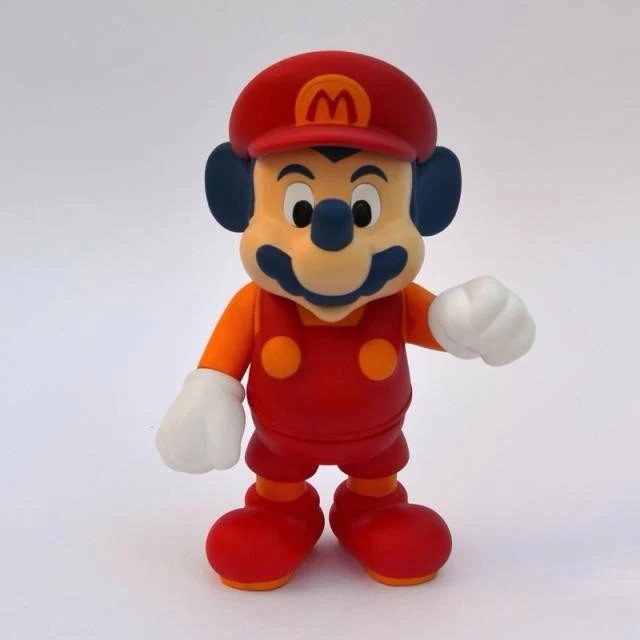 Dave Bondi AKASHI 5YL STANDARD EDITION DESIGNER VINYL Art Toy MARIO MICKEY