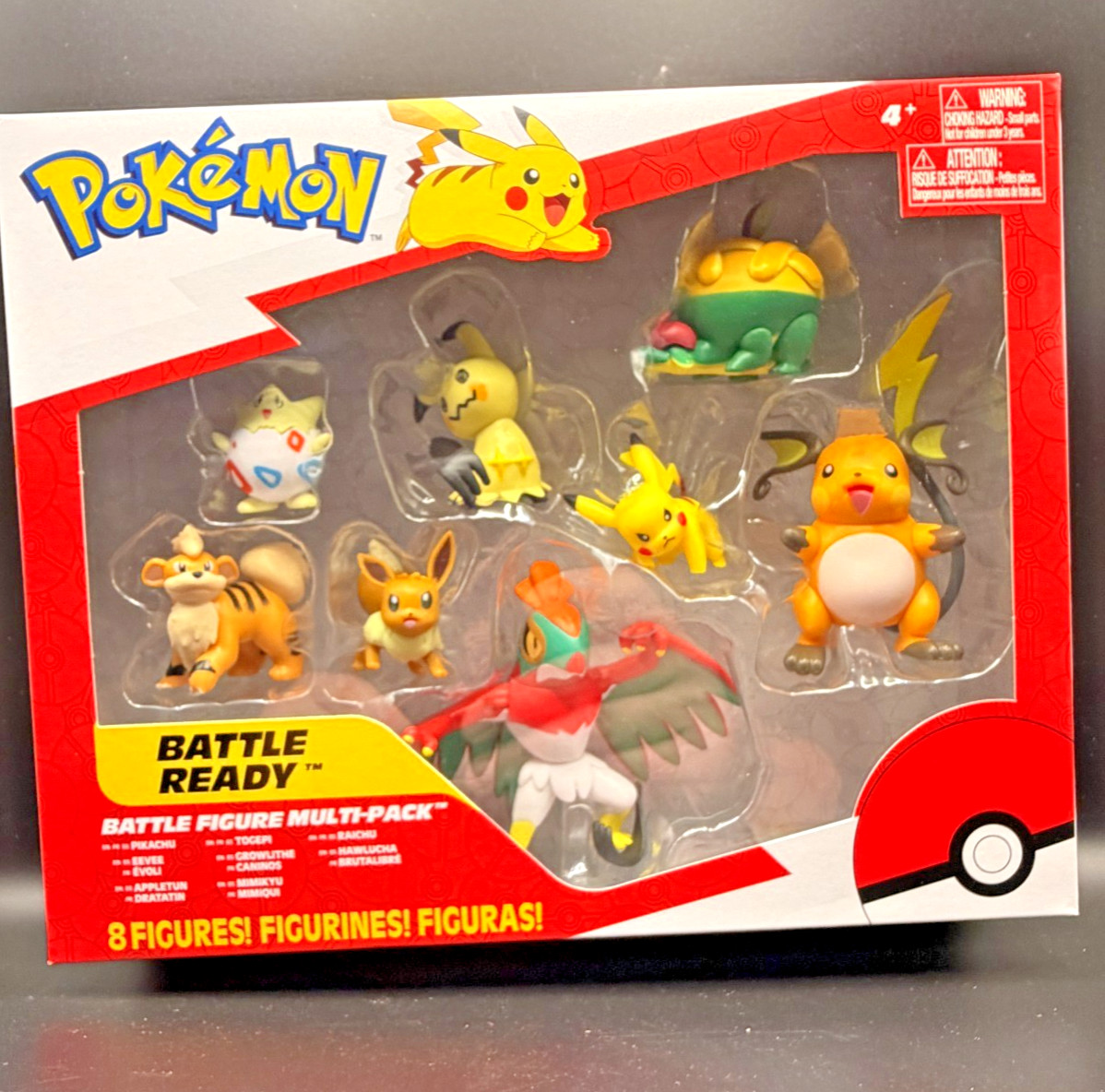 Pokémon Battle Ready Figure multi pack. 8 Figures – Brand new sealed box