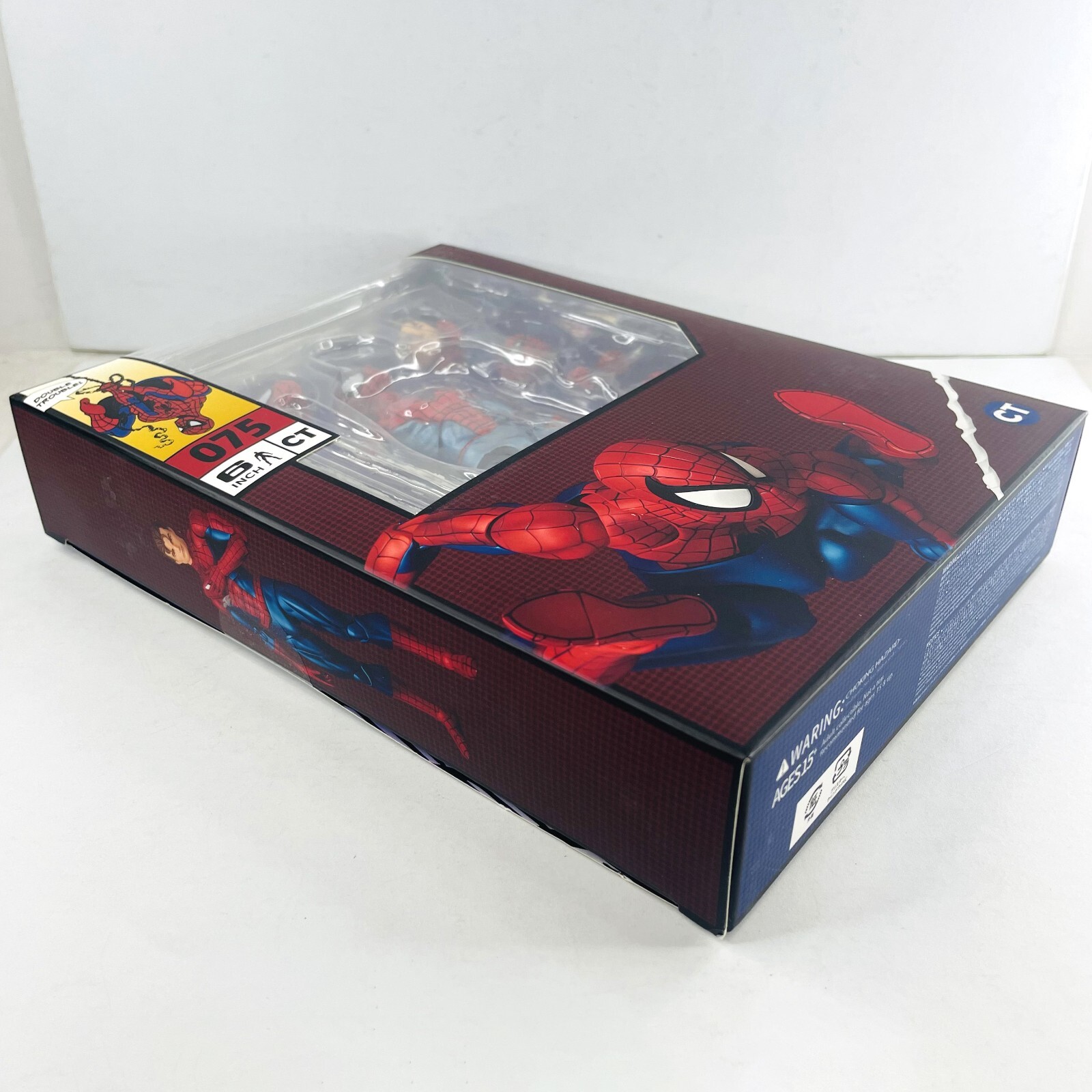 Spider-Man Comic Version Spiderman 6″ Action Figure CT Toys #075 New In Box