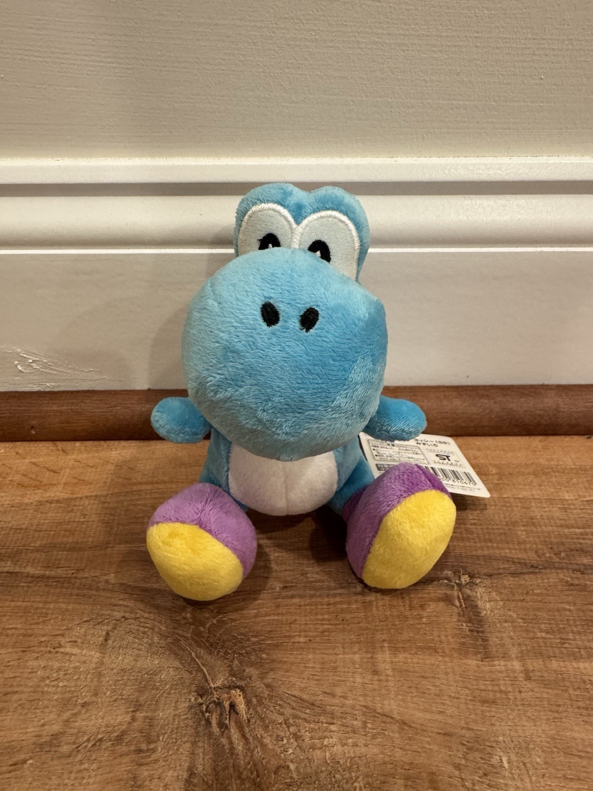 Sanei Mario Yoshi’s Island DS 2007 Light Blue Yoshi Plush (Tagged)