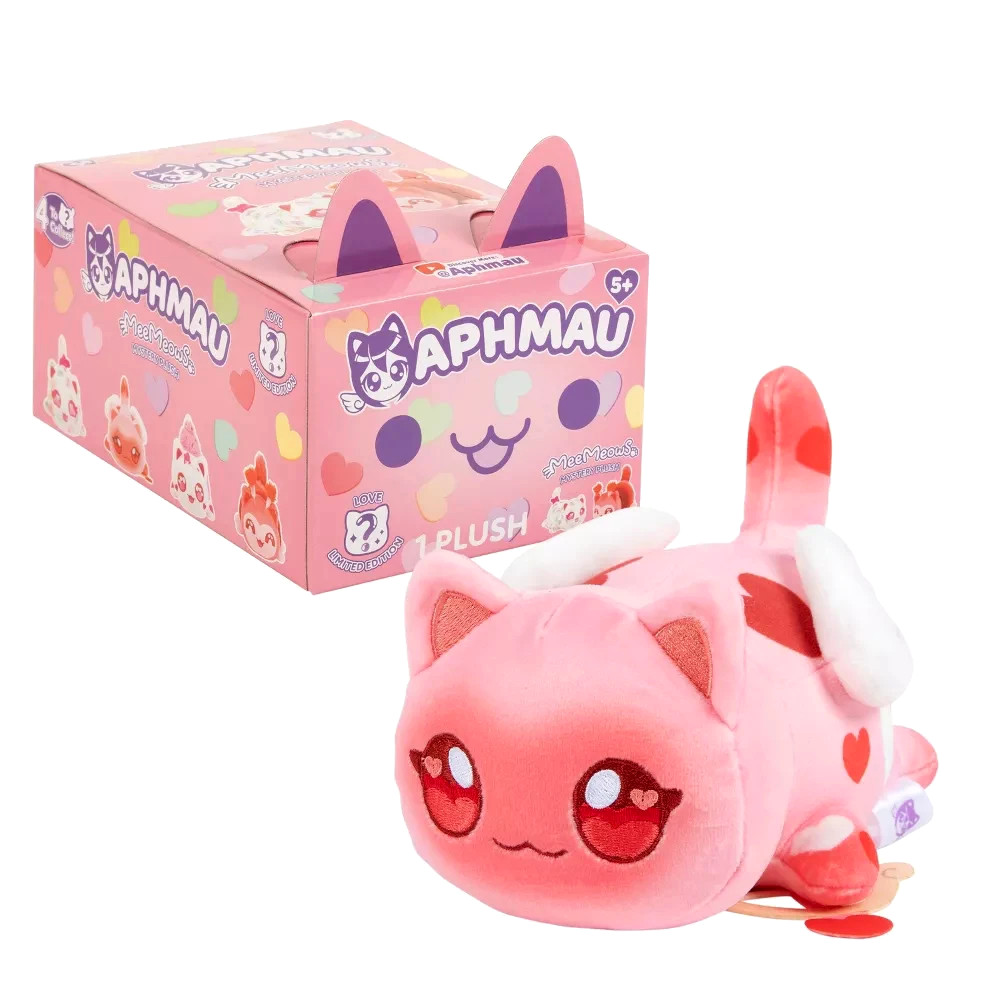 Aphmau MeeMeows Mys Cat Plush NEW LTD ED *6″ VALENTINES SERIES* You Choose