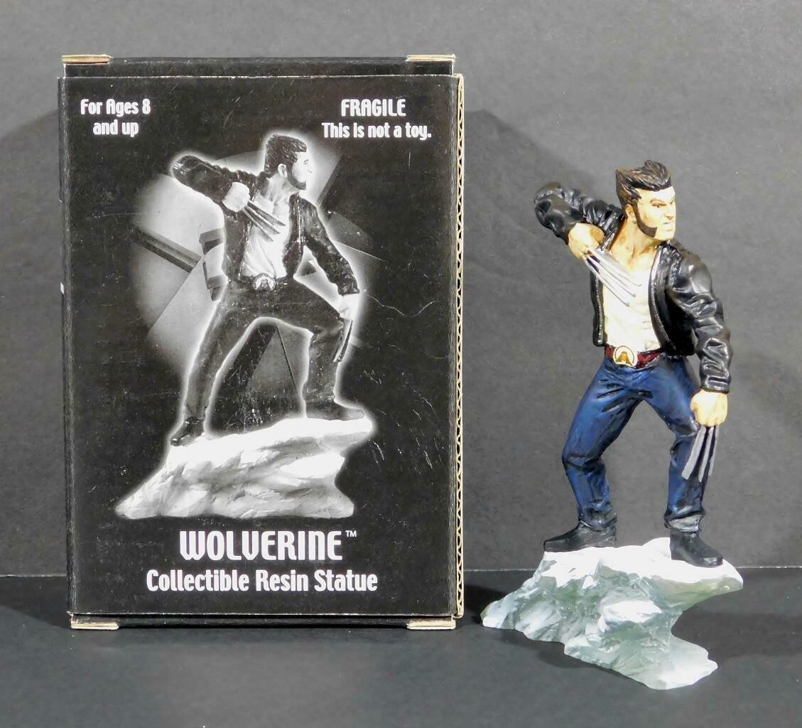 Wolverine Collectible Resin Statue Marvel 2003 X Men Figure Limited Edition