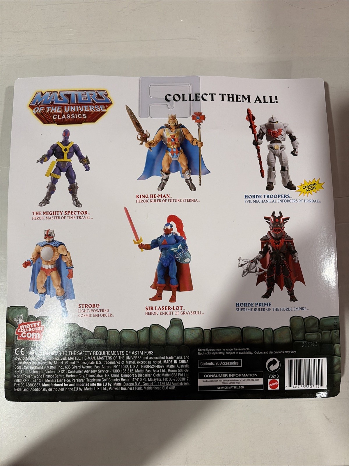 Masters Of The Universe Classics End Of Wars Weapons Pak Y3213