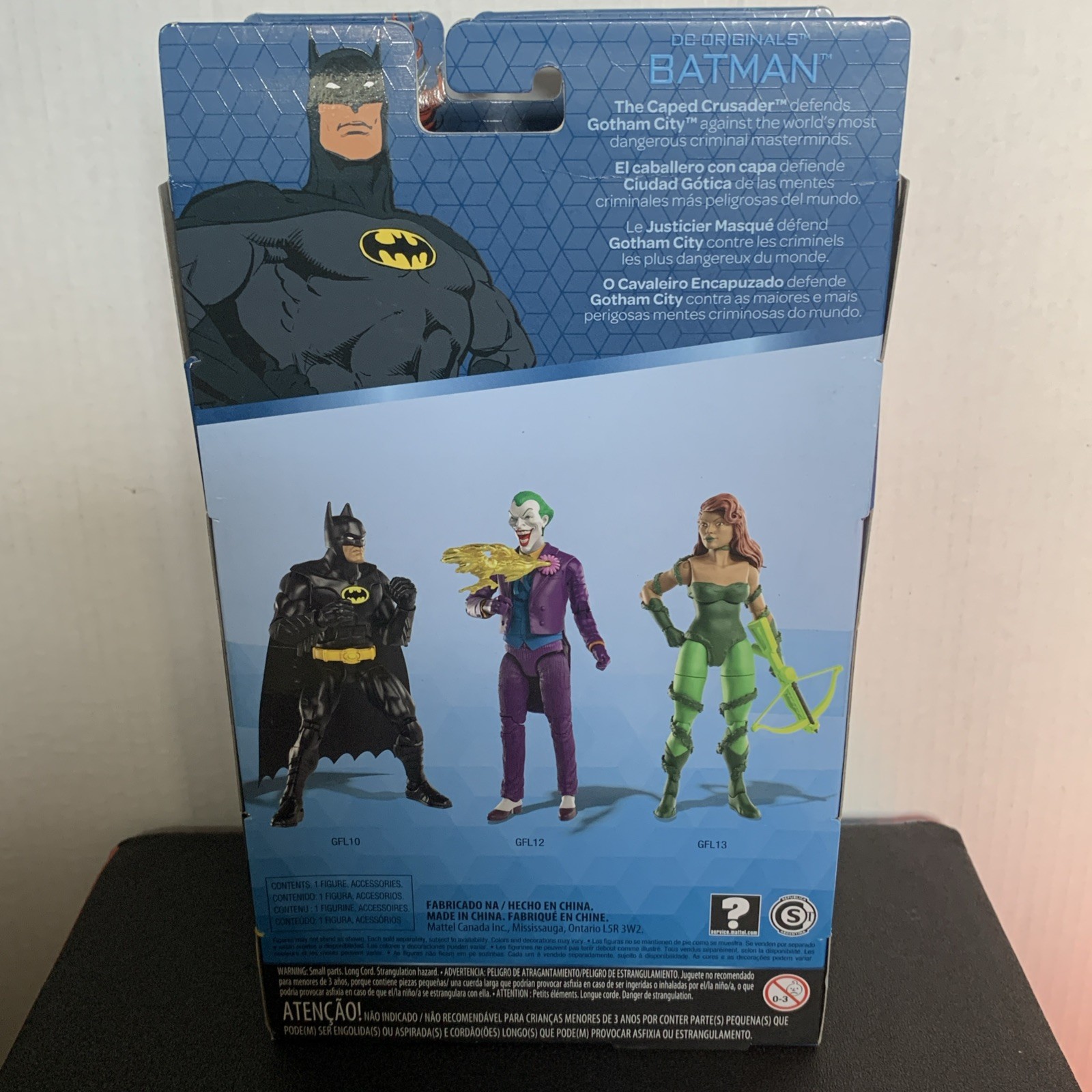 DC Multiverse Original 80 Years Batman Poison Ivy Joker 2019 Mattel Lot (3)