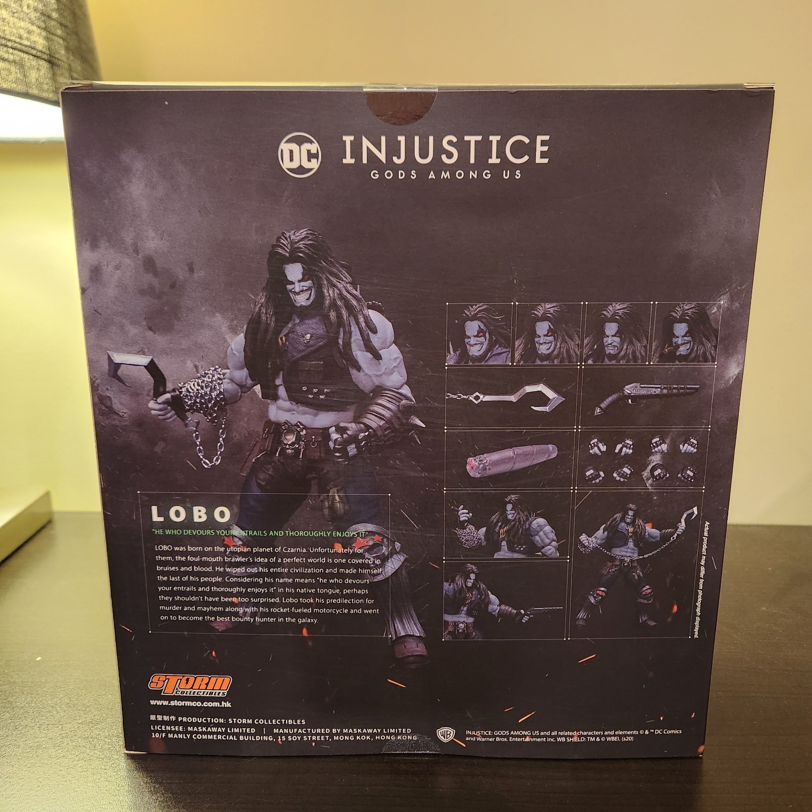 Storm Collectibles Injustice: Gods Among Us Lobo, 1/12 Action Figure Sealed