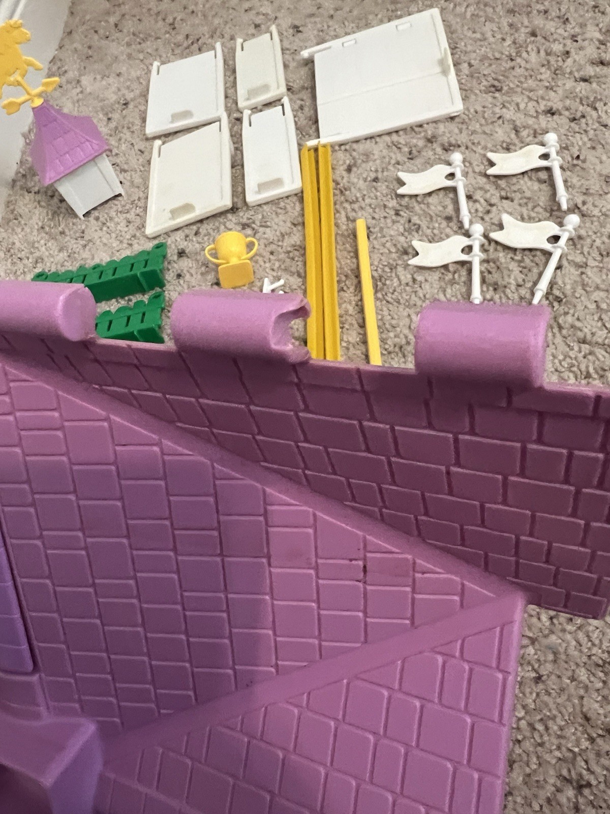 My Little Pony G1 Show Stable Parts Accessories As Is Lot Vintage