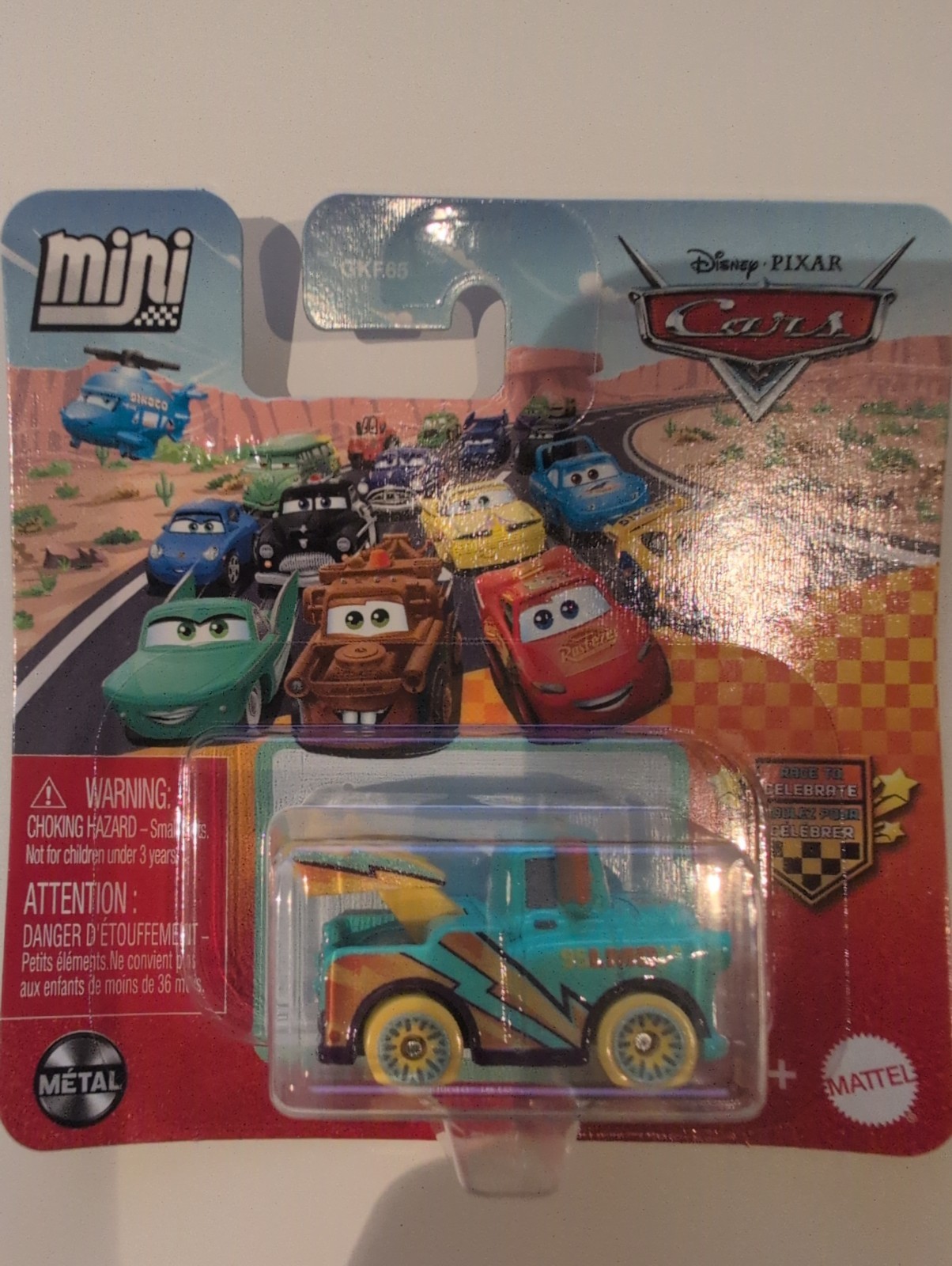 Disney Pixar Cars Mini Race Mater Race To Celebrate – FL-0370