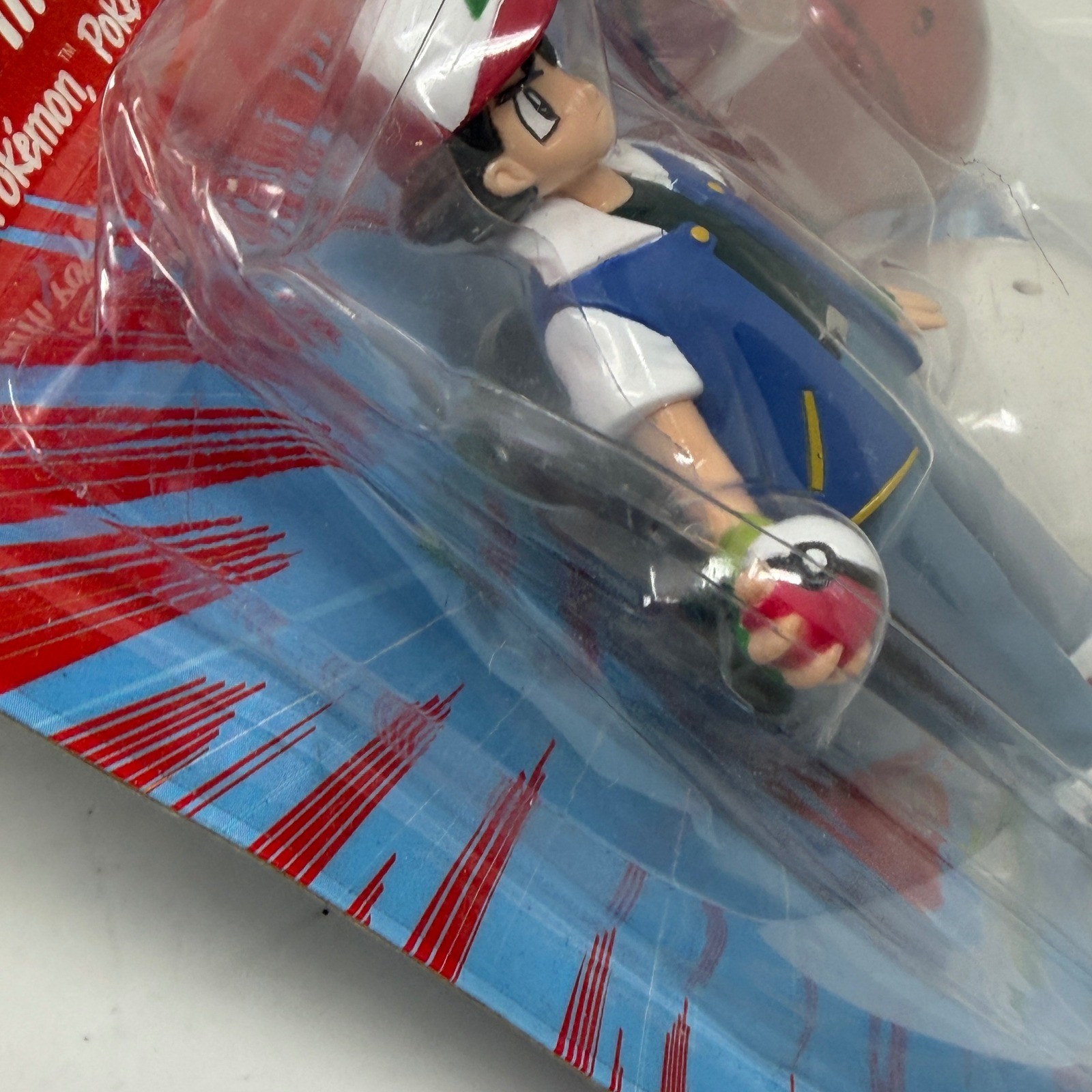 Vintage Pokemon Trainers Ash Ketchum Pikachu Action Figure Set Hasbro 58098 1999