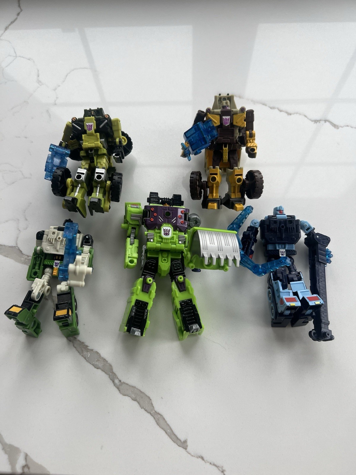 Transformers 2005 Energon Constructicon Maximus Complete