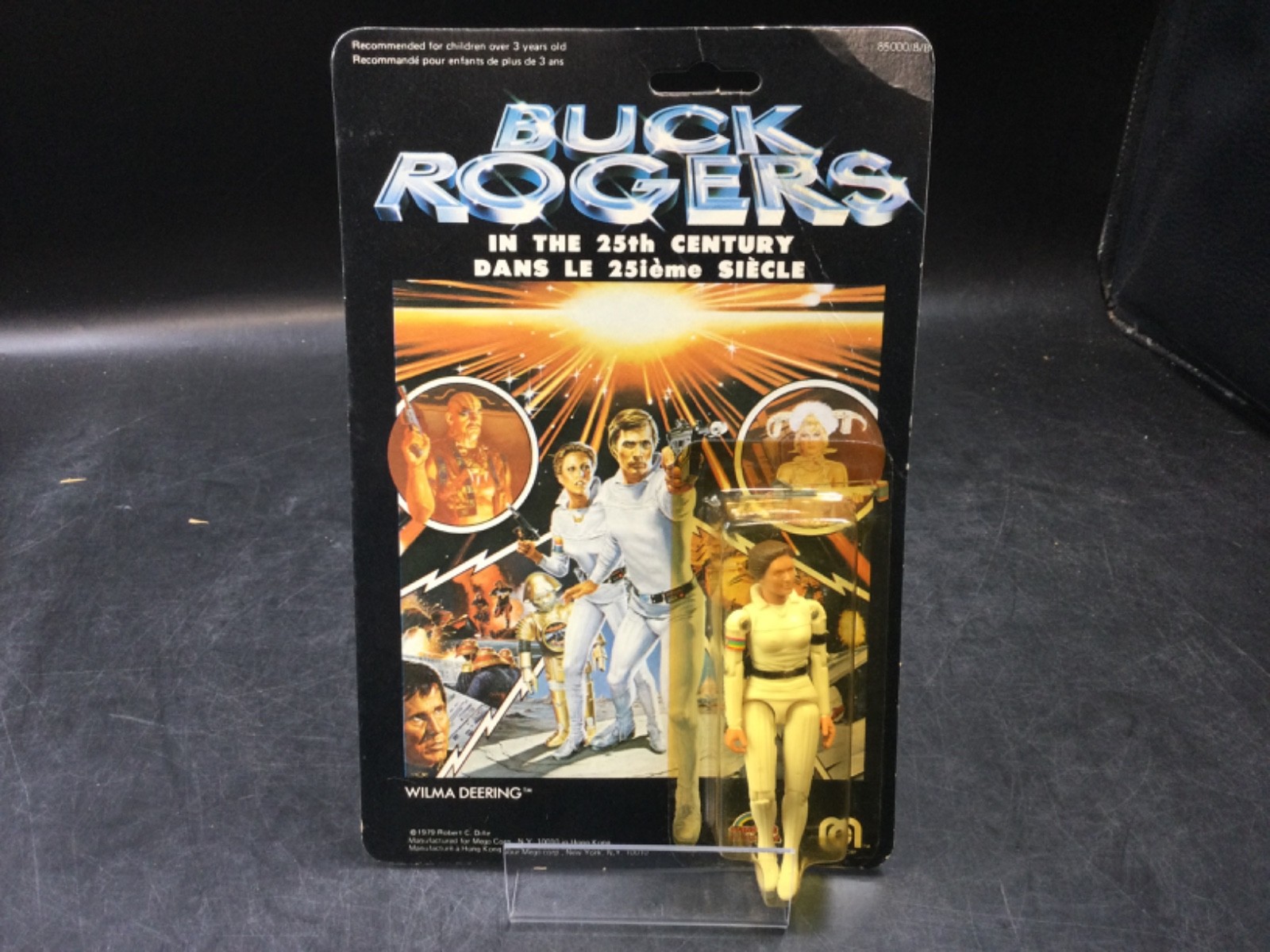 1979 Wilma Deering Buck Rogers Mego Action Figure NOC Sci-Fi TV CANADA IMPORT!