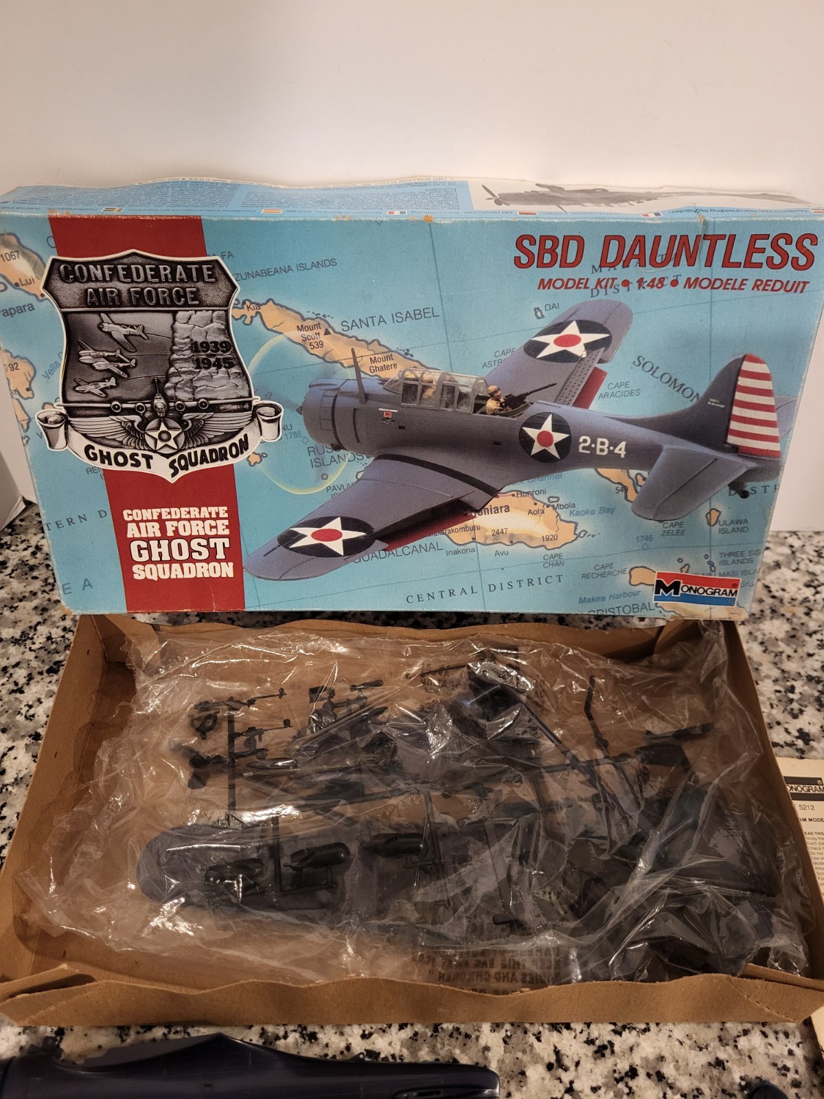 SBD Dauntless 1:48 MONOGRAM Military Model MIB NEW Unbuilt