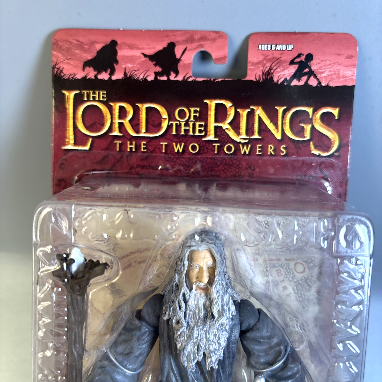 2005 ToyBiz Lord of the Rings Gandalf Balrog Battle The Two Towers Action Figure