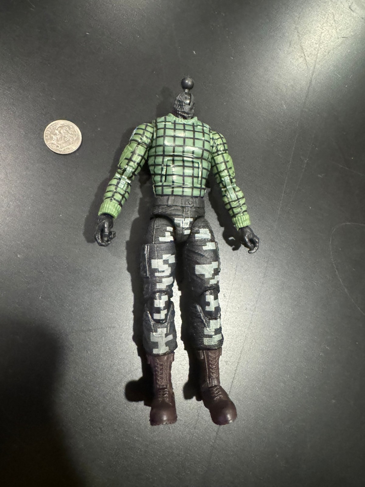 G.I. Joe Classified NIGHT FORCE BEACH HEAD 6” Scale (BODY AND HANDS & STEM) 1/12