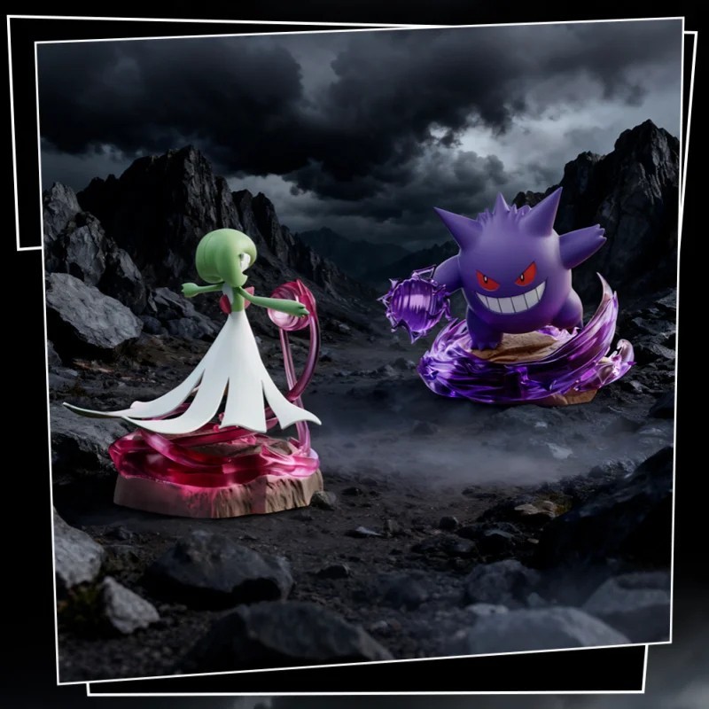 Pokemon Anime Figure Mega Charizard X Metagross Gardevoir Lucario Luminous
