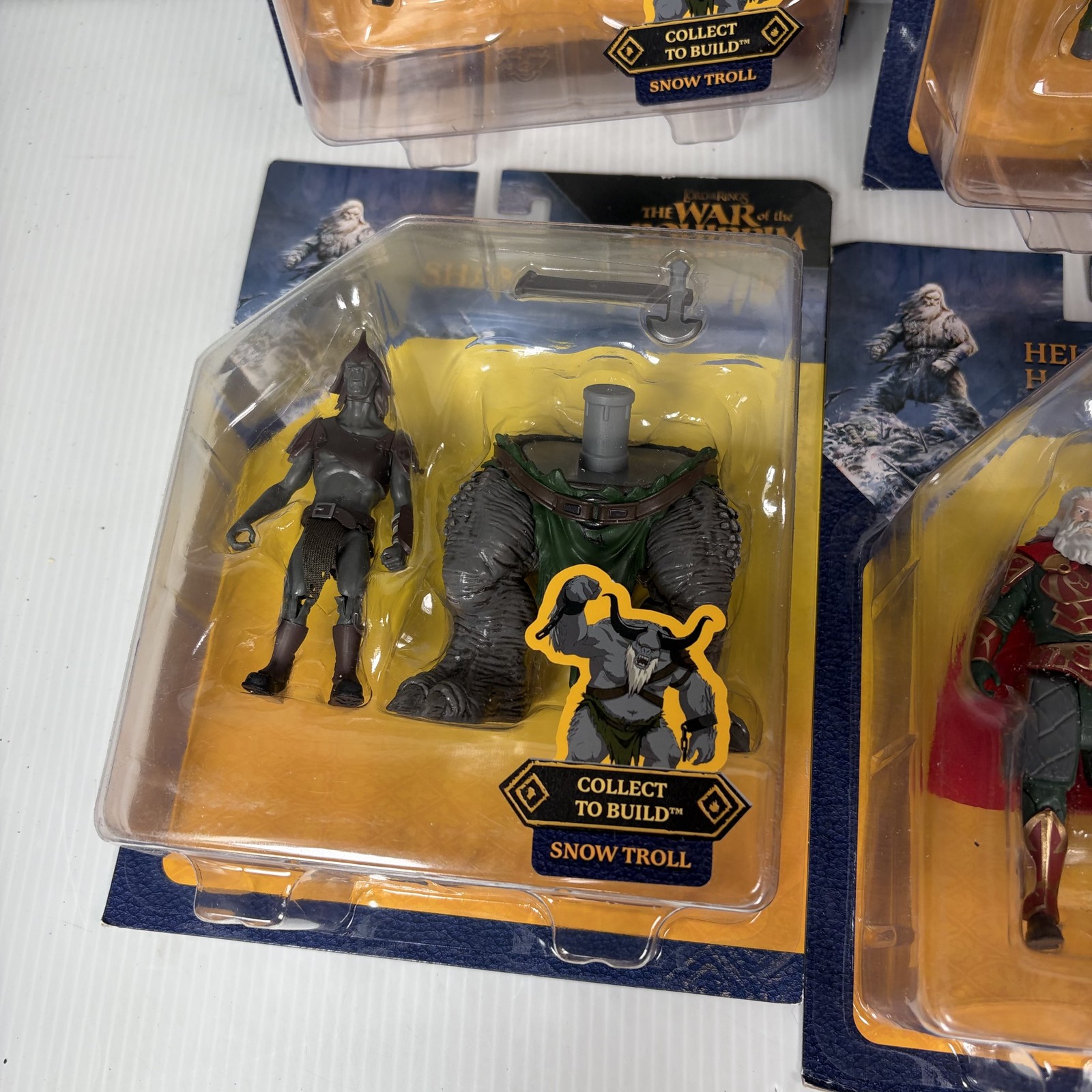 Lord of the Rings War of the Rohirrim Action Figures Wulf Hera Helm Hammerhand