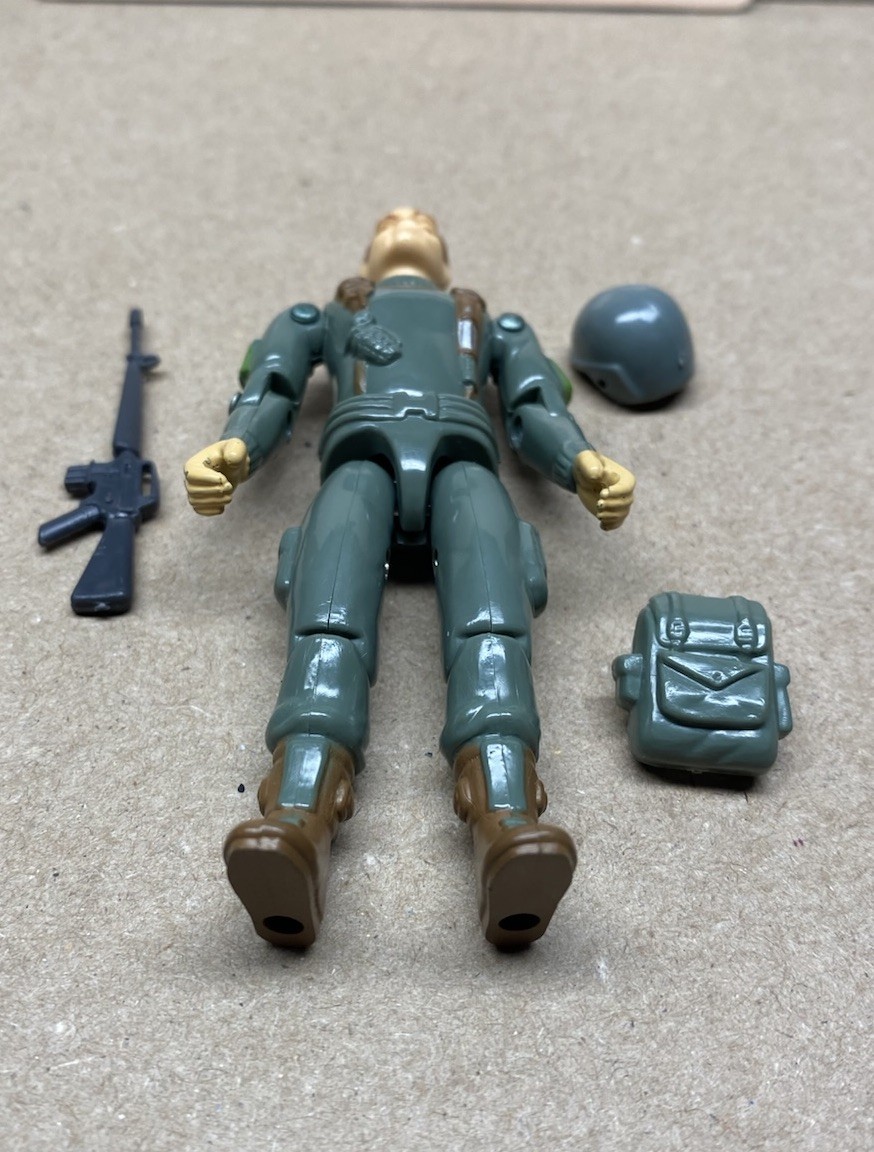 GI Joe 1982 Grunt V1 Straight Arm Complete Clean & Tight! Vintage Hasbro ARAH