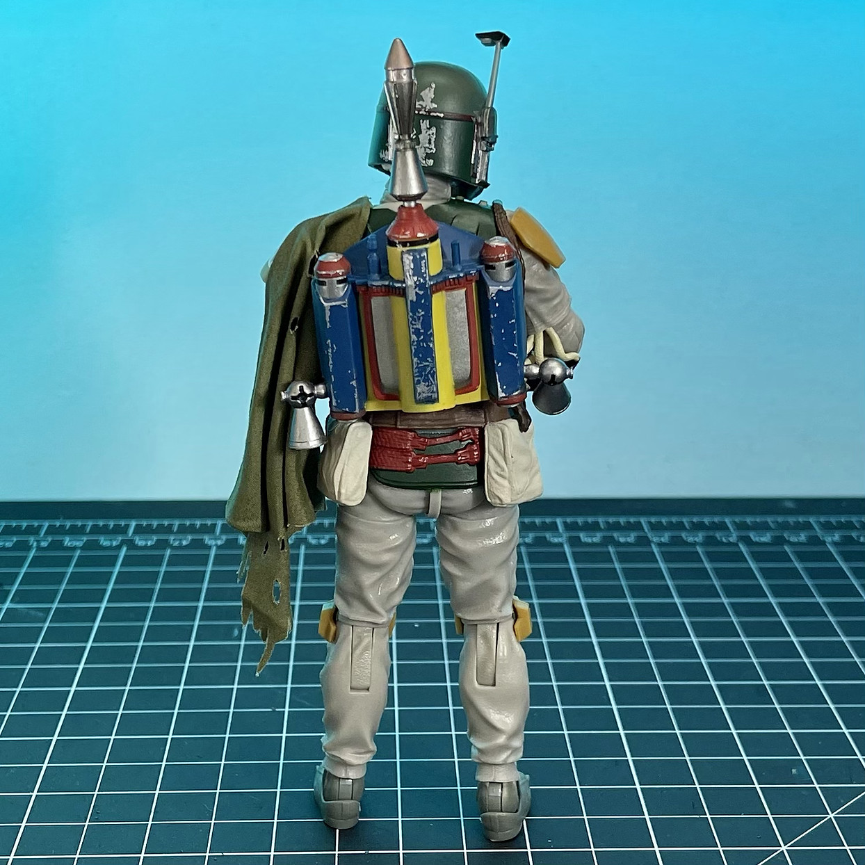 Custom 1:12 Boba Fett ROTJ Wired Cape 2.0