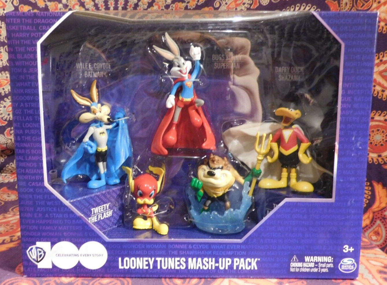 Warner Bros 100 Years Anniversary LOONEY TUNES – DC Mash-Up Pack of 5 Figures