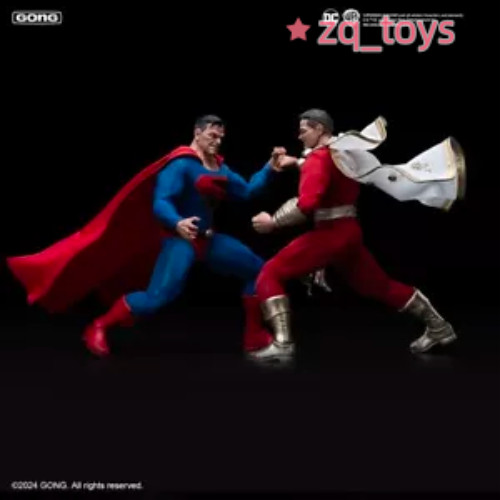Pop Mart Gong 1/12 Kingdom Come Superman-Regular Edition Figure Model in Stock