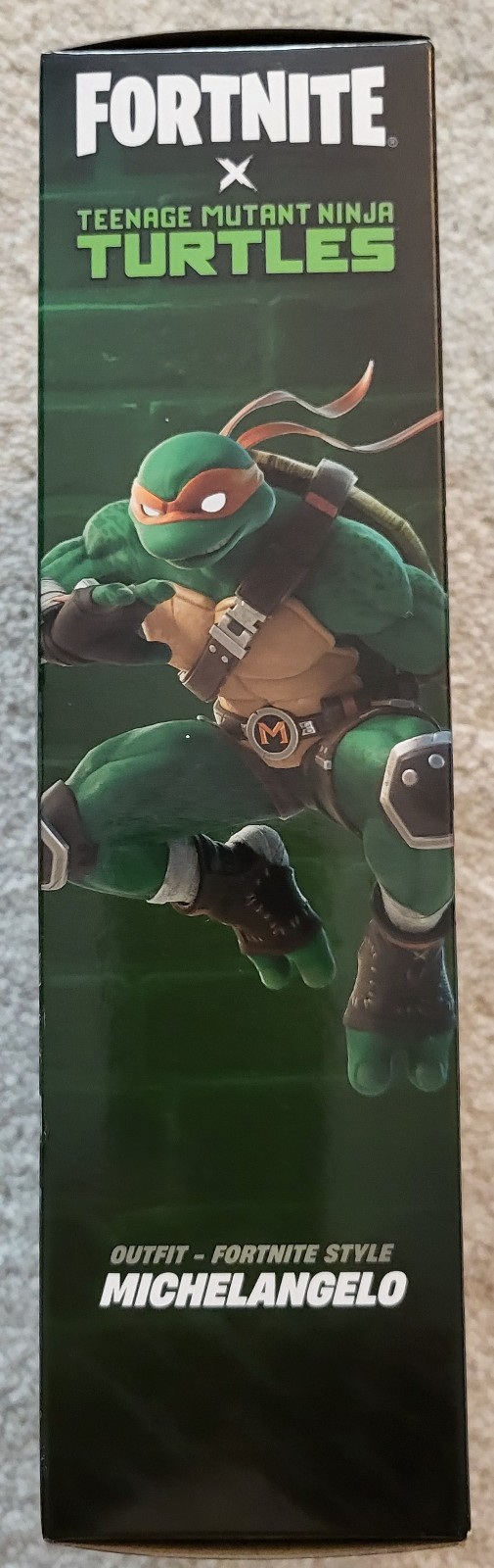 NECA Teenage Mutant Ninja Turtles x Fortnite Michelangelo Action Figure New
