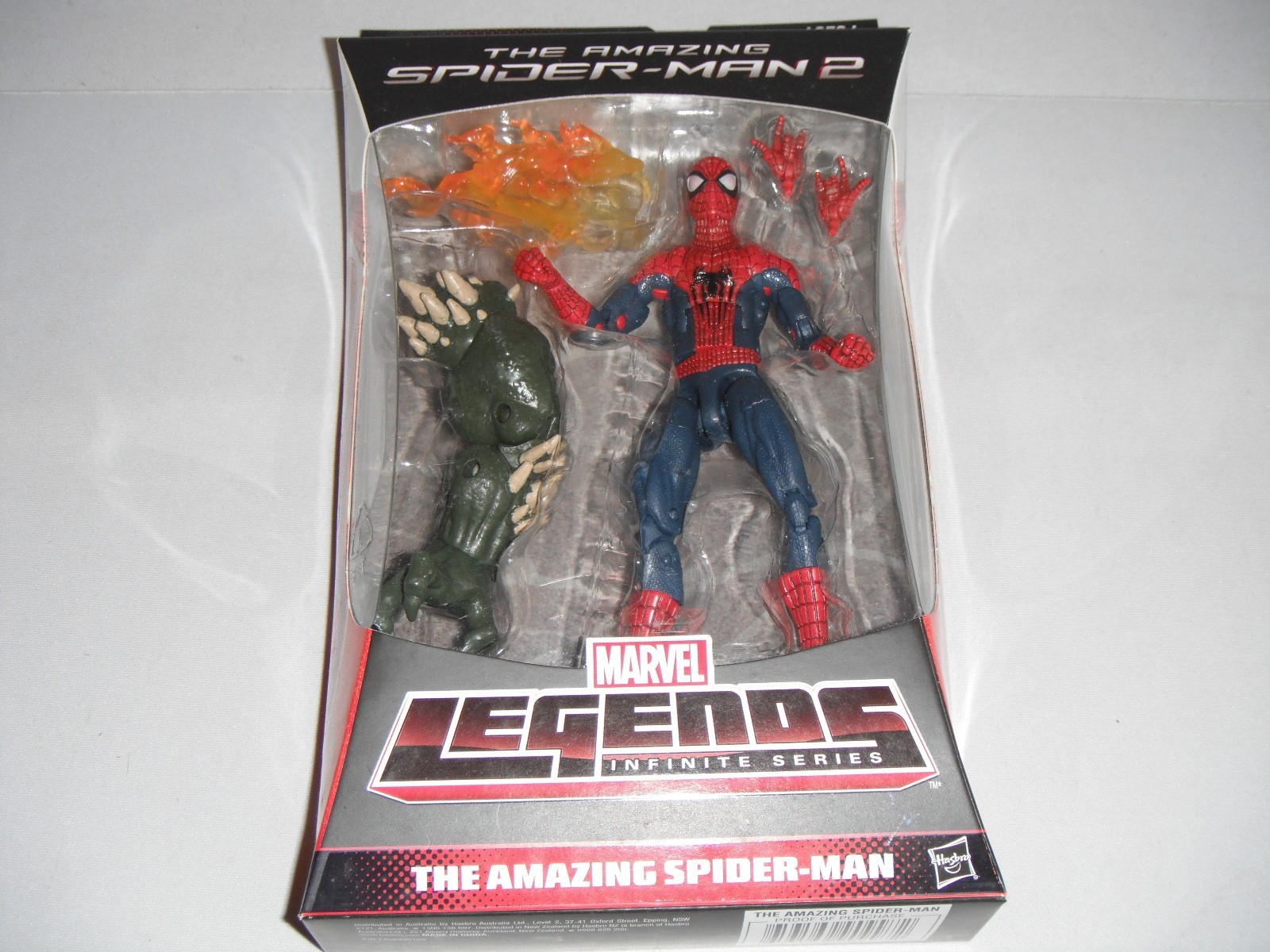 Marvel Legends Infinite Series The Amazing Spider-Man 2 Action Figure Hasbro NEW