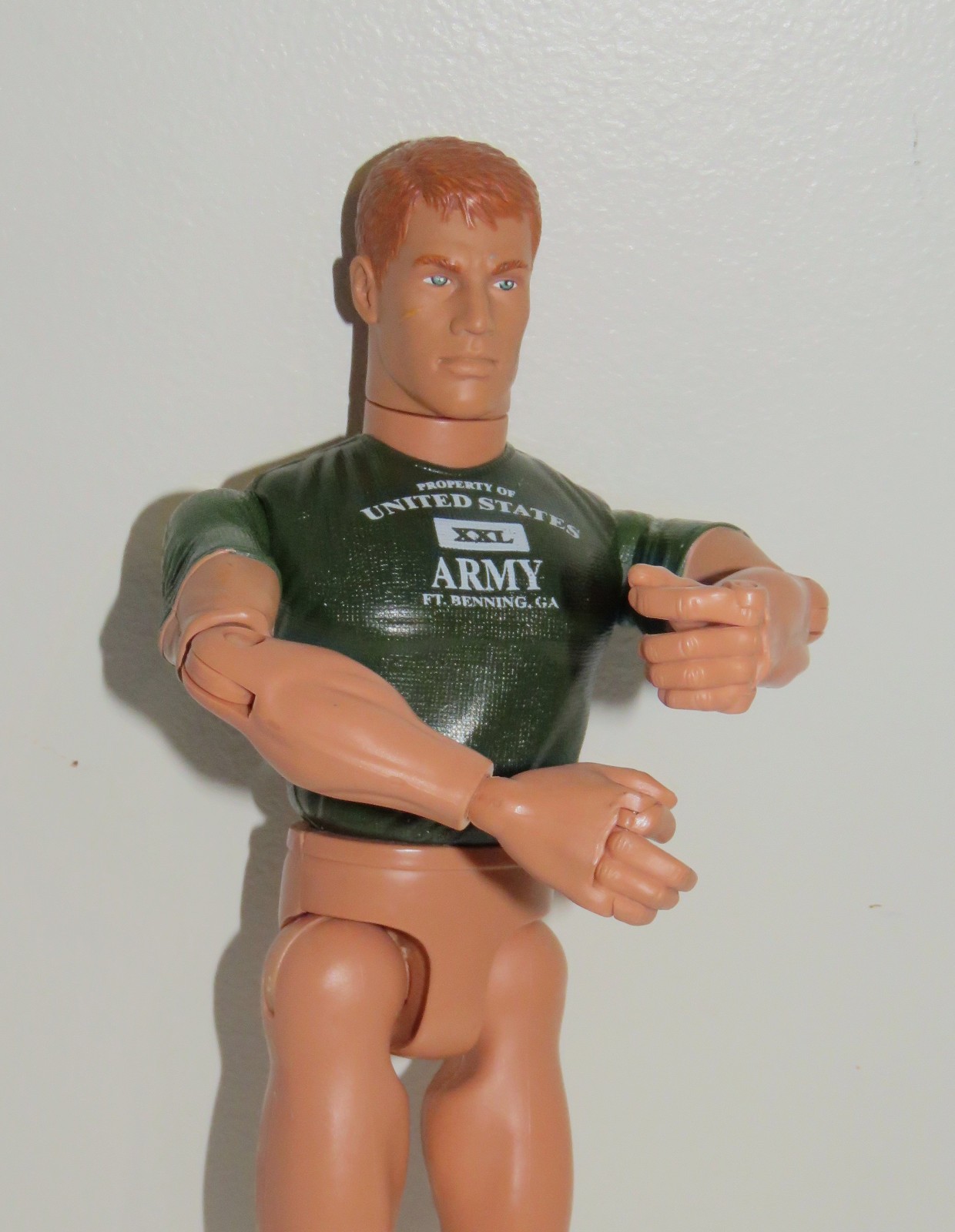 GI Joe 1996 Doll Property of United States XXL Army Ft. Benning GA