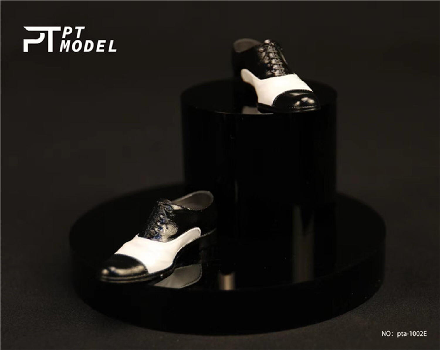 PTMODEL 1/6 PTA-1002 Magnetic Leather Shoes Model Fit 12” Body Figures