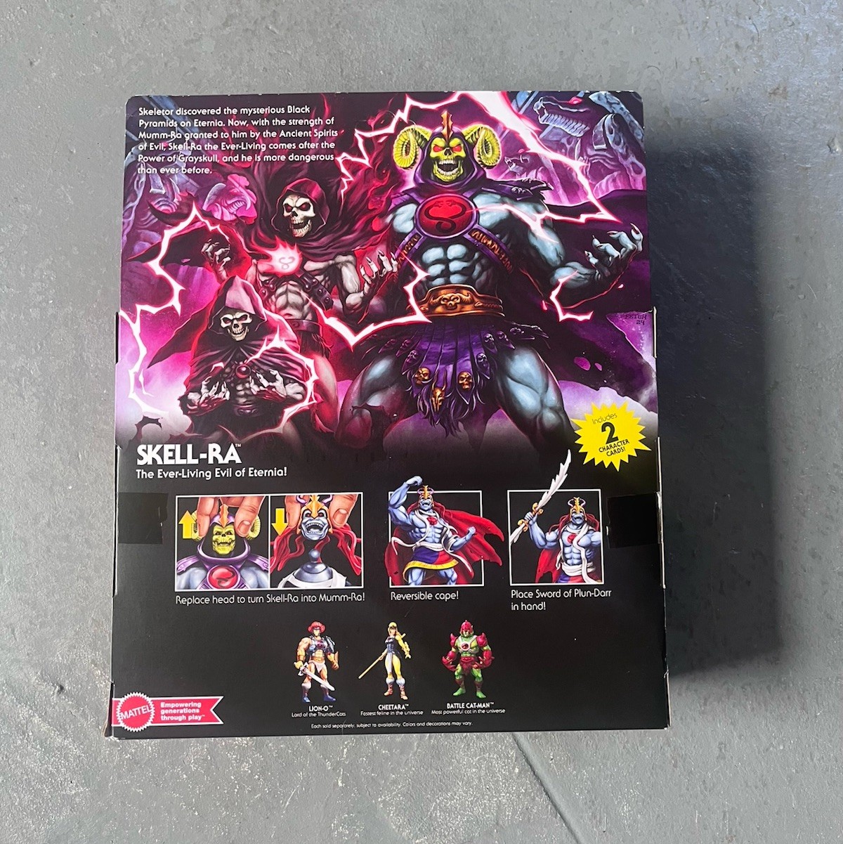 Masters of Universe Origins X ThunderCats Skell-Ra Action Figure MOTU